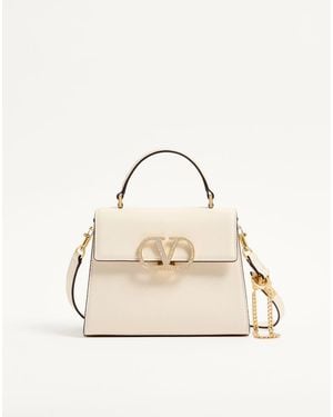 Valentino Garavani Mini-Handtasche Vsling Mit Schmuck-Verzierung Frau - Natur