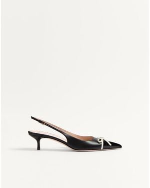 Valentino Garavani Bepointy Slingback Pump - White