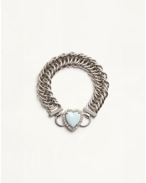 Valentino Garavani Coeur Hyperbole Choker - Metallic