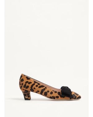 Valentino Garavani Bowow Pump - Natural