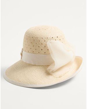 Valentino Garavani Vlogo Signature Hat - Natural