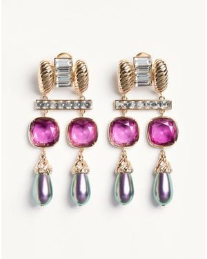 Valentino Garavani Hypergoutte Earrings - Pink