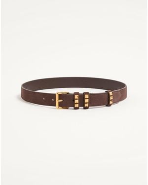 Valentino Garavani Rockstud Belt - White