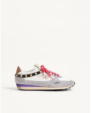 Valentino Garavani Stud Up Trainer - White