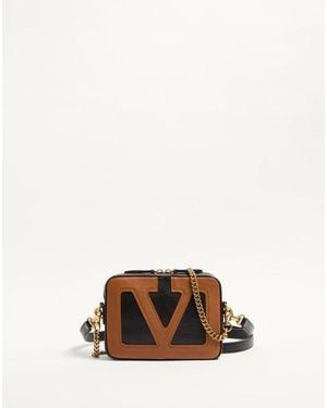 Valentino Garavani Viva Superstar Nappa Crossbody Bag - Natural