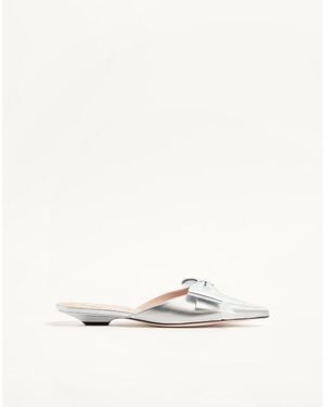 Valentino Garavani Bowow Mule - Natural