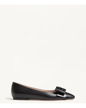 Valentino Garavani Bowow Kidskin Ballerina - Black