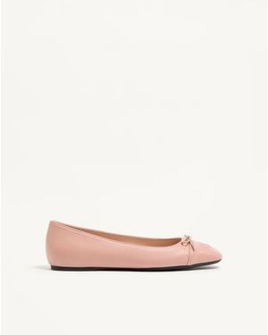 Valentino Garavani Vlogo Signature Ballerina - Pink