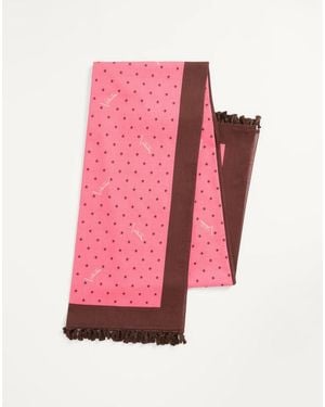 Valentino Garavani Pareo Stelline E Firma Starry - Rosa