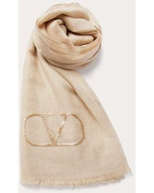 Valentino Garavani Scialle Vlogo Signature - Neutro