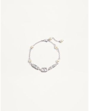 Valentino Garavani Ovalette Bracelet - Natural