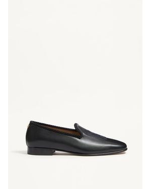 Valentino Garavani Les Alcôvettes Kidskin Loafer 39 - White