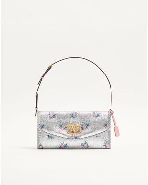 Valentino Garavani Devain Small Shoulder Bag - Metallic