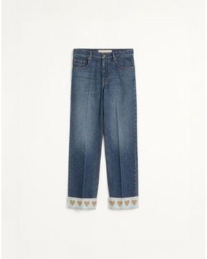 Valentino Denim Trousers - Blue
