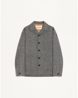Valentino Shirt Jacket - Grey