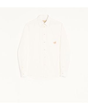 Valentino Camicia A Maniche Lunghe - Neutro