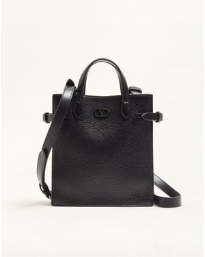 Valentino Garavani Antibes Small Shopping Bag - Black