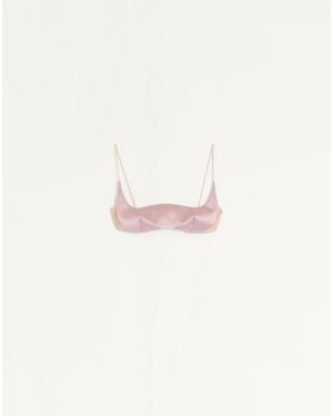 Valentino Duchesse Bra Top - Pink