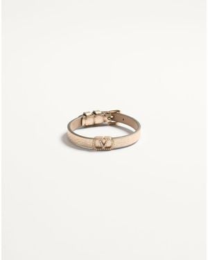 Valentino Garavani Vlogo Signature Bracelet - White