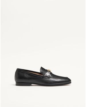 Valentino Garavani Vlogo Signature Nappa Leather Loafer 39 - White