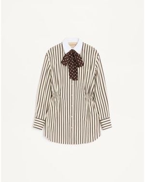 Valentino Midi Dress - Natural