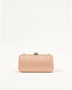 Valentino Garavani Carry Secrets Minaudiere - Natural