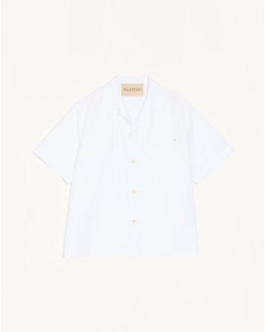 Valentino Camicia Da Bowling - Bianco