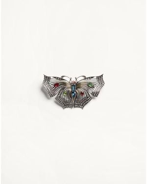 Valentino Garavani Vouloirvoler Brooch - White