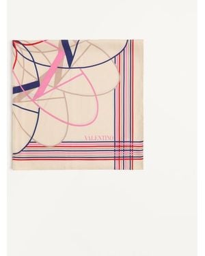Valentino Garavani Foulard D'Archivio - Rosa