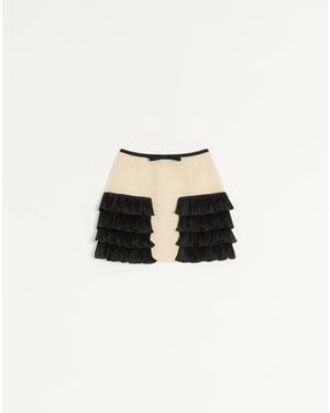 Valentino Short Skirt - White