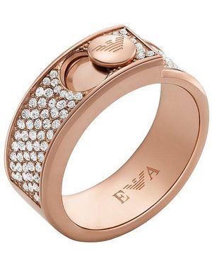 Bagues Emporio Armani pour femme Reductions en ligne jusqu a 40 Lyst