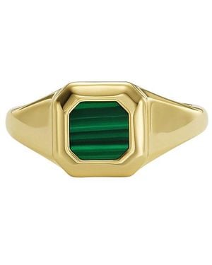 Fossil Damesring - Groen