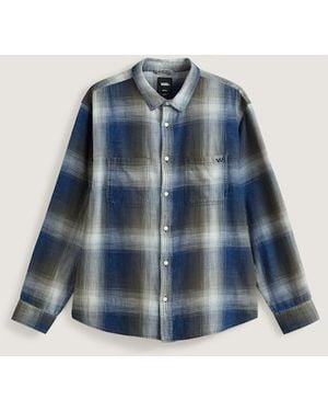 Vans Plaid Long Sleeve Shirt - Blue