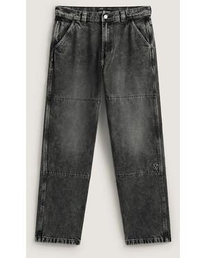 Vans Pantalones Vaqueros Con Doble Rodillera X Rowan, Hombre, Talla - Gris
