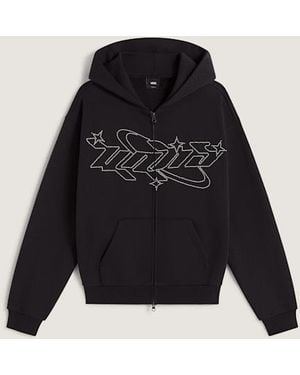 Vans Sudadera Con Capucha Y Cremallera Y2K Star, Mujer, Talla - Negro
