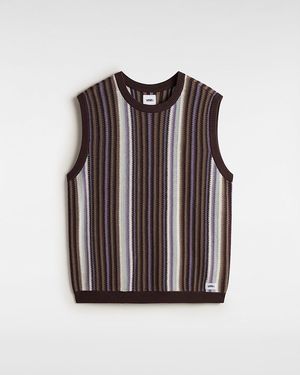 Vans Premium Samuelson Jumper Vest - Brown