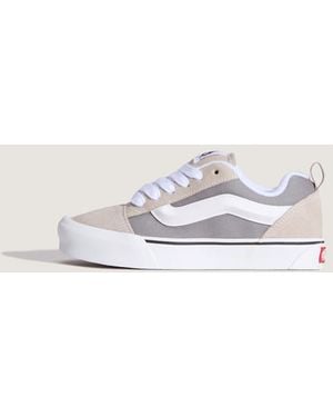 Vans Youth Knu Skool Shoes (8-14 Years) - Natural