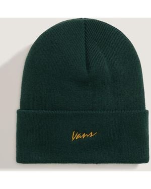 Vans Classic Script Tall Cuff Beanie - Green