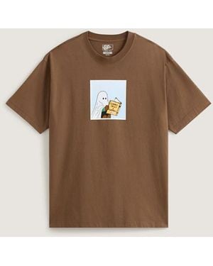 Vans Commitment 4 Dummies Loose T-Shirt - Brown