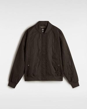 Vans Bennet Quilted Bomberjacke, Damen, Größe - Schwarz