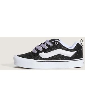 Vans Youth Knu Skool Shoes (8-14 Years) - Black