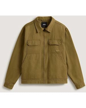 Vans Giacca Mcavoy Ii Zip Station, Uomo, Taglia - Verde