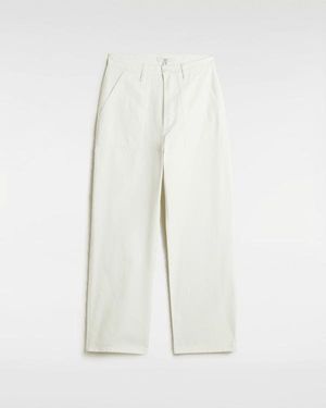Vans Pantalones De Carpintero Union, Mujer, Talla - Blanco
