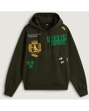 Vans Berlin Essentials Pullover Hoodie, Grootte - Groen