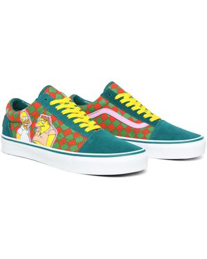 Vans The Simpsons X Moe's Old Skool Shoes - Green