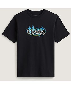 Vans Kids Night Spark T-Shirt (8-14 Years) - Black
