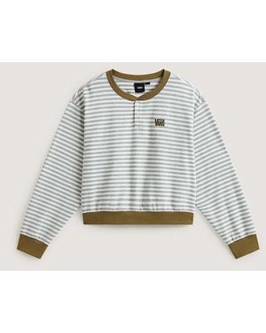 Vans Molly Long Sleeve Henley - Metallic