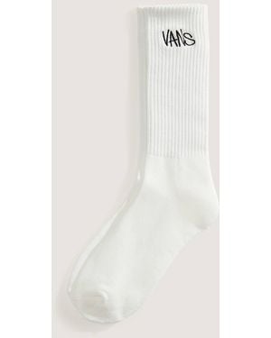 Vans Calcetines X Atiba, Hombre, Talla: L (42.5-47 - Blanco