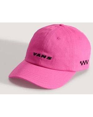 Vans Cappellino Jockey Check Side, Uomo, Taglia - Rosa