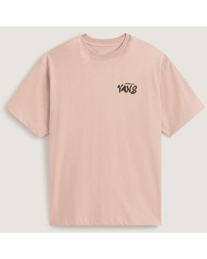 Vans Lockeres Reaper Sam T-Shirt, Herren, Größe - Pink